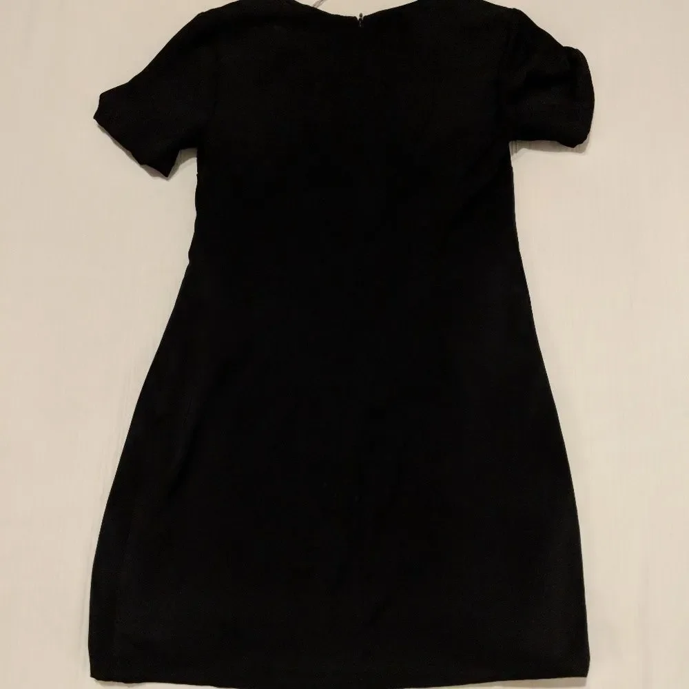 Urban outfitters plain black short sleeve dress - Picture 4 of 6